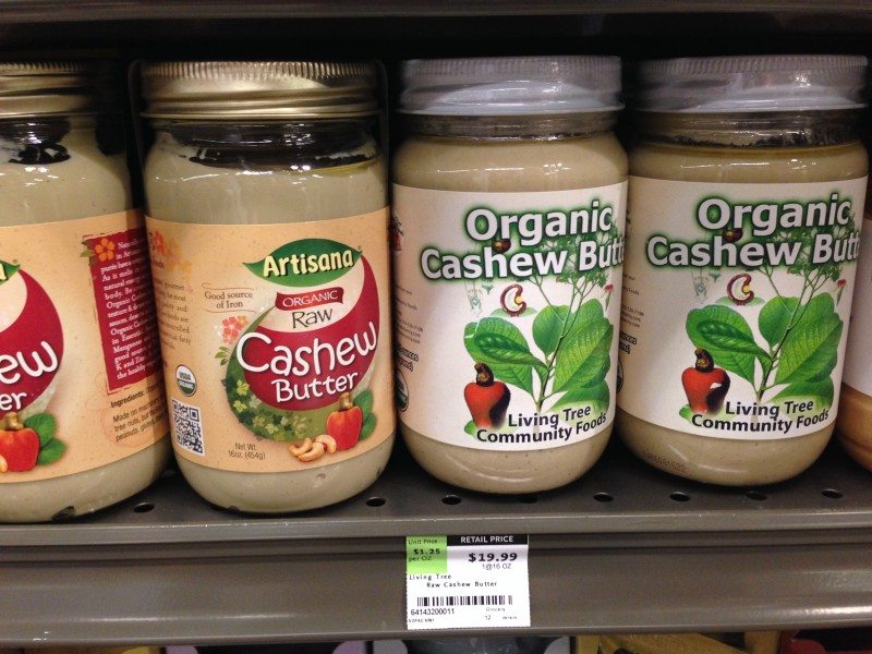 Whole Foods Cashew Butter