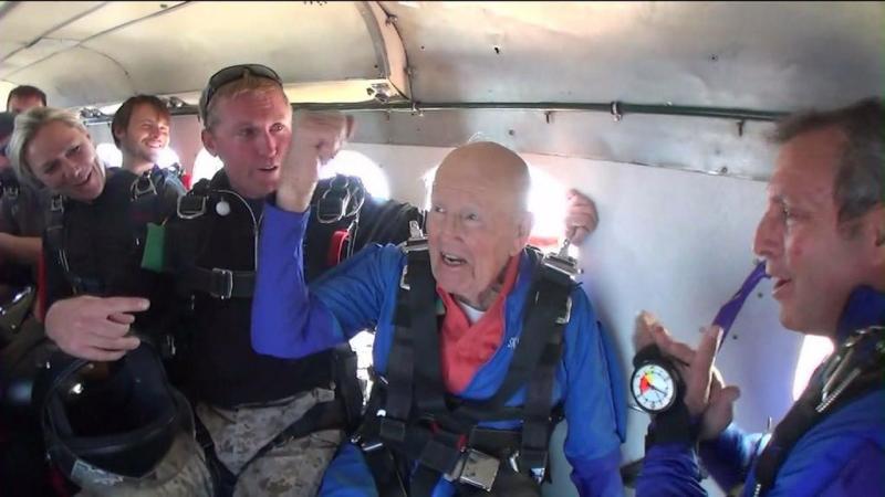 101 year old skydive