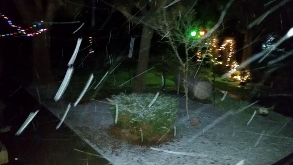 VIDEO It is Snowing in Yucca Valley Cactus Hugs