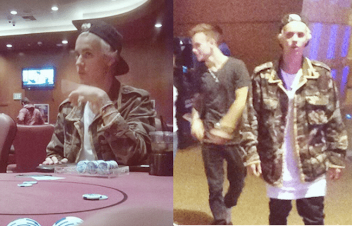 Justin Bieber at Casino Morongo