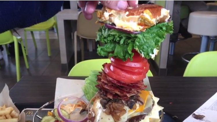 McDonald's Ridiculous Burger Creation