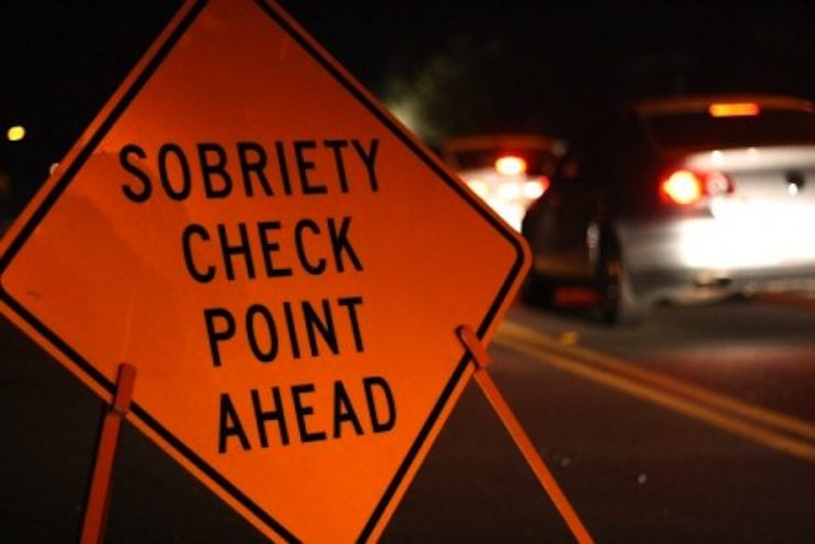 There are 2 DUI checkpoints happening in the Coachella Valley Friday night