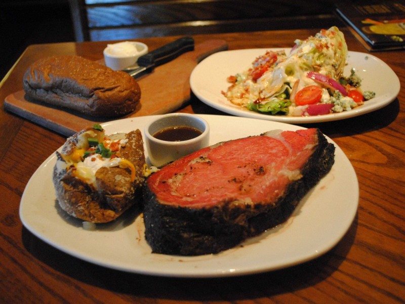 Outback Prime Rib Calories