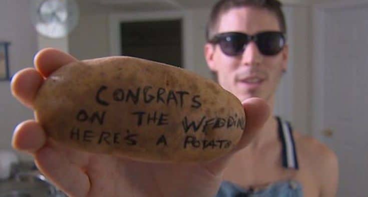 This Guy is Making $10,000 a Month Writing on Potatoes