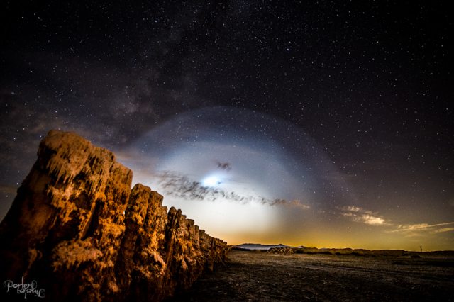 Photos: The Trident Missile launch as seen from The Salton Sea is stunning