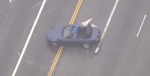 Video: There was a bonkers high speed pursuit in L.A. today