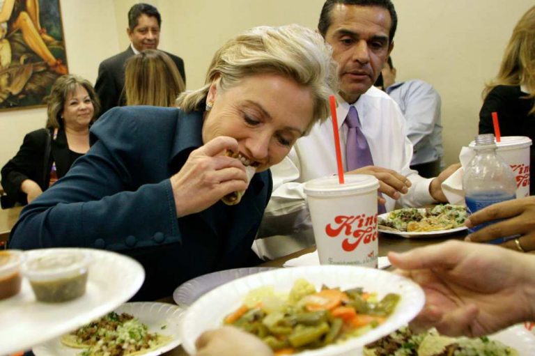 Hillary Clinton is headed to Perris…for some tacos