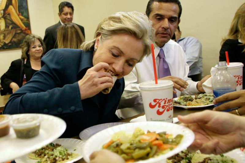 Hillary Clinton is coming back to the I.E. - this time for tacos