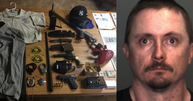 Twentynine Palms: Felon arrested in motel room filled with guns, police equipment