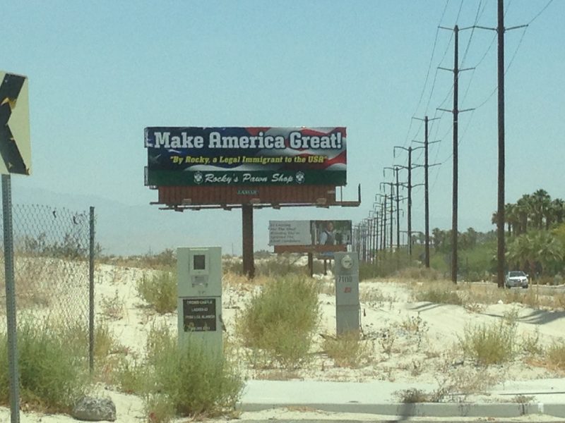 Rockys Trump Billboard