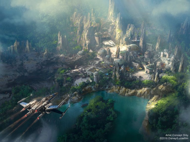 The latest rendering of Disneyland’s Star Wars land is here (and it is awesome)