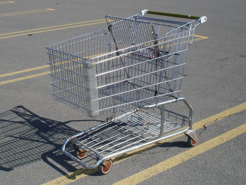 A shopping cart