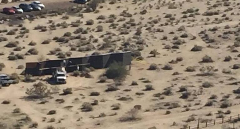 Is Trump building his wall in Palm Desert?
