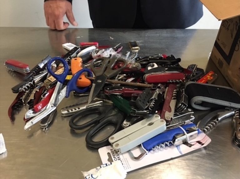 Palm Springs TSA has all of your corkscrews
