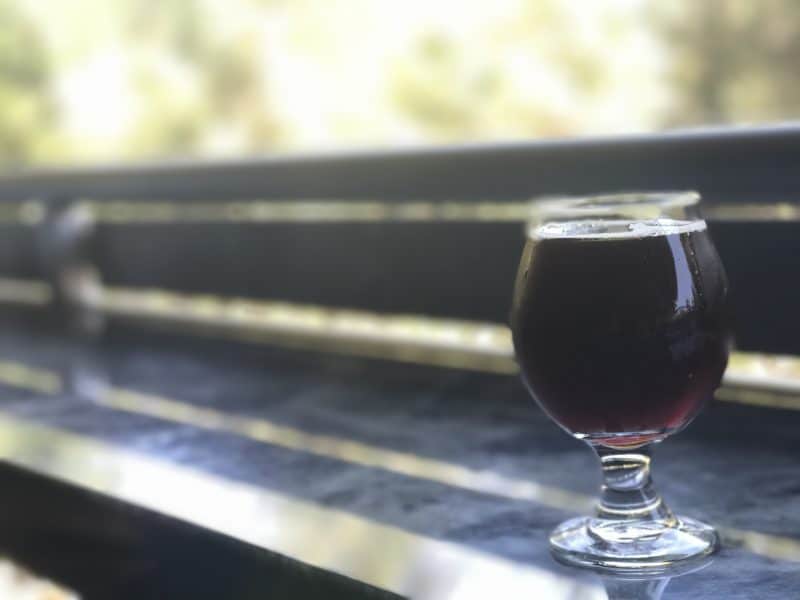 A baryleywine beer served at Idyllwild Brewpub
