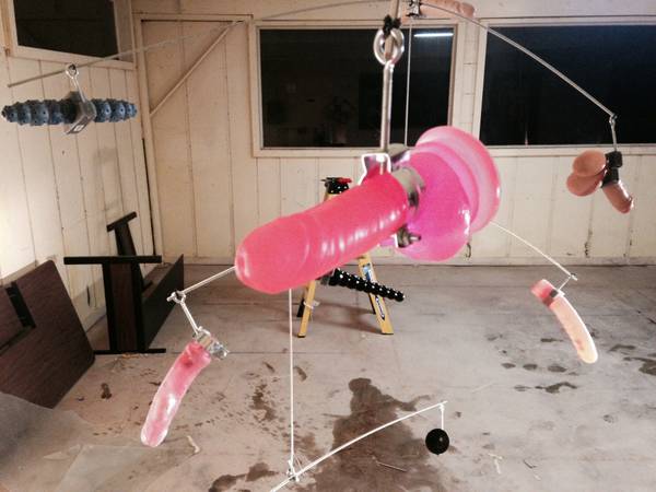 A Dildo Mobile That was listed on Craigslist Palm Springs 