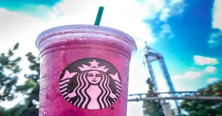 The Knott’s Berry Farm Starbucks serves a secret menu Boysenberry Frappuccino