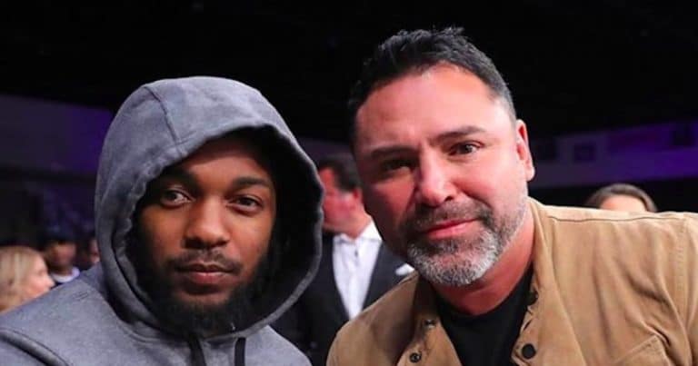 Kendrick Lamar was in Indio to watch some boxing
