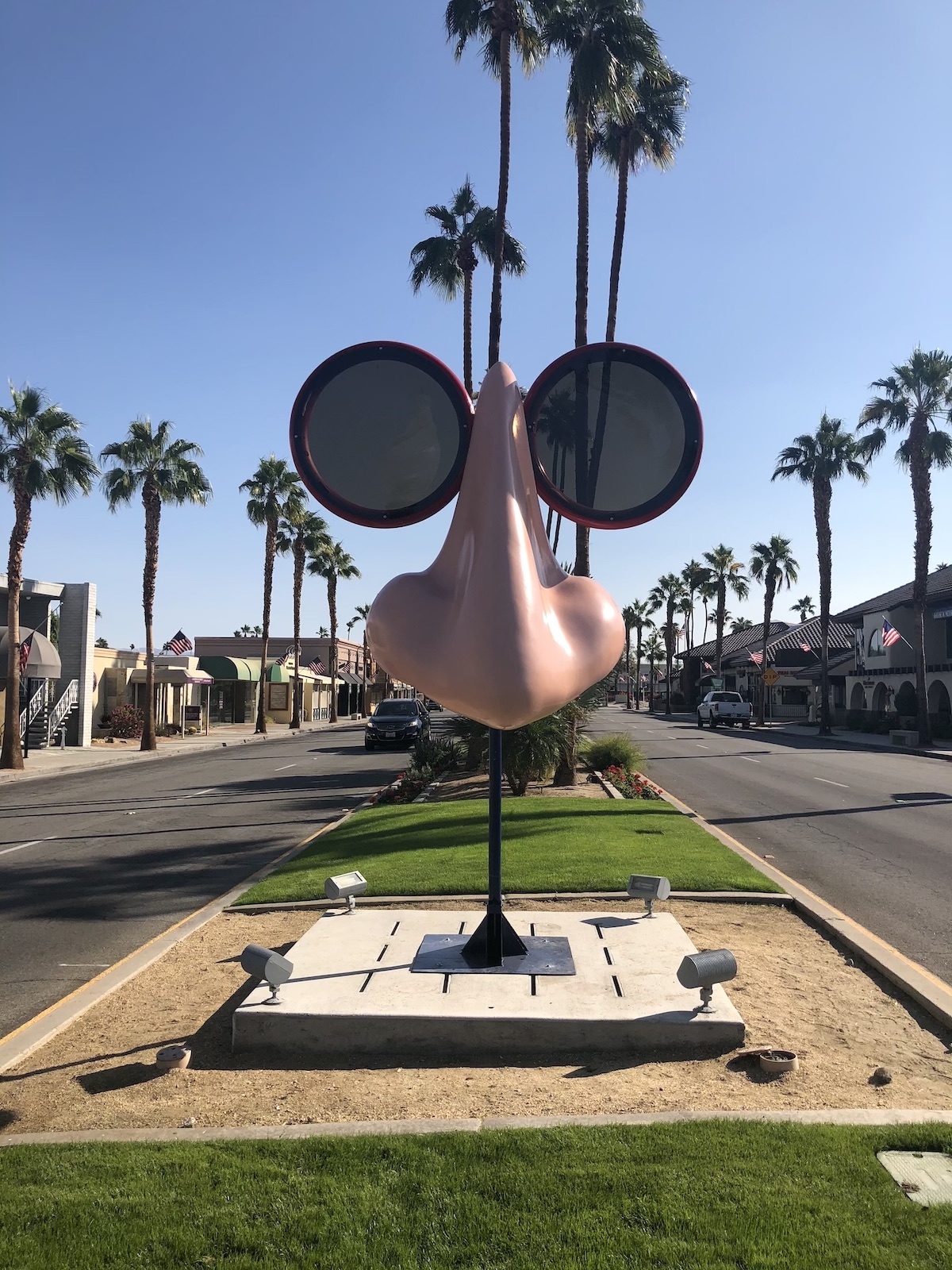Is this thing on El Paseo art? Nobody nose. - Cactus Hugs