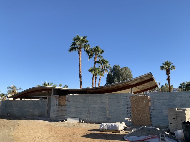The Desert X 2019 guide to It Exists in Many Forms, the Palm Desert Wave House piece