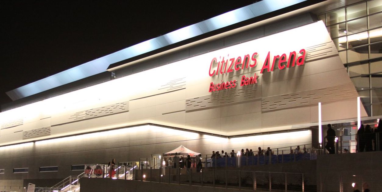 Citizens Business Bank Arena in Ontario will now be known as Toyota