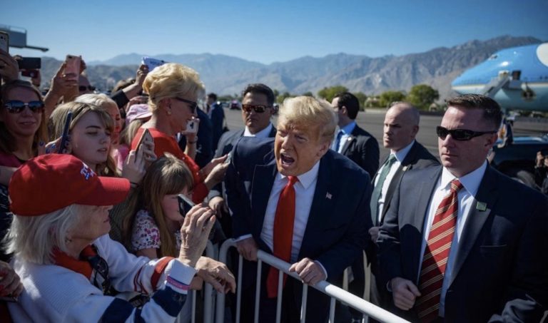 After stopping in town for a whopping 3 hours, Trump bashes Palm Springs (again)
