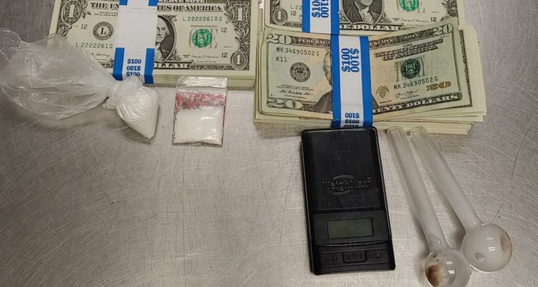 Driver arrested after traffic stop turns up cocaine, scale, cash in Yucca Valley
